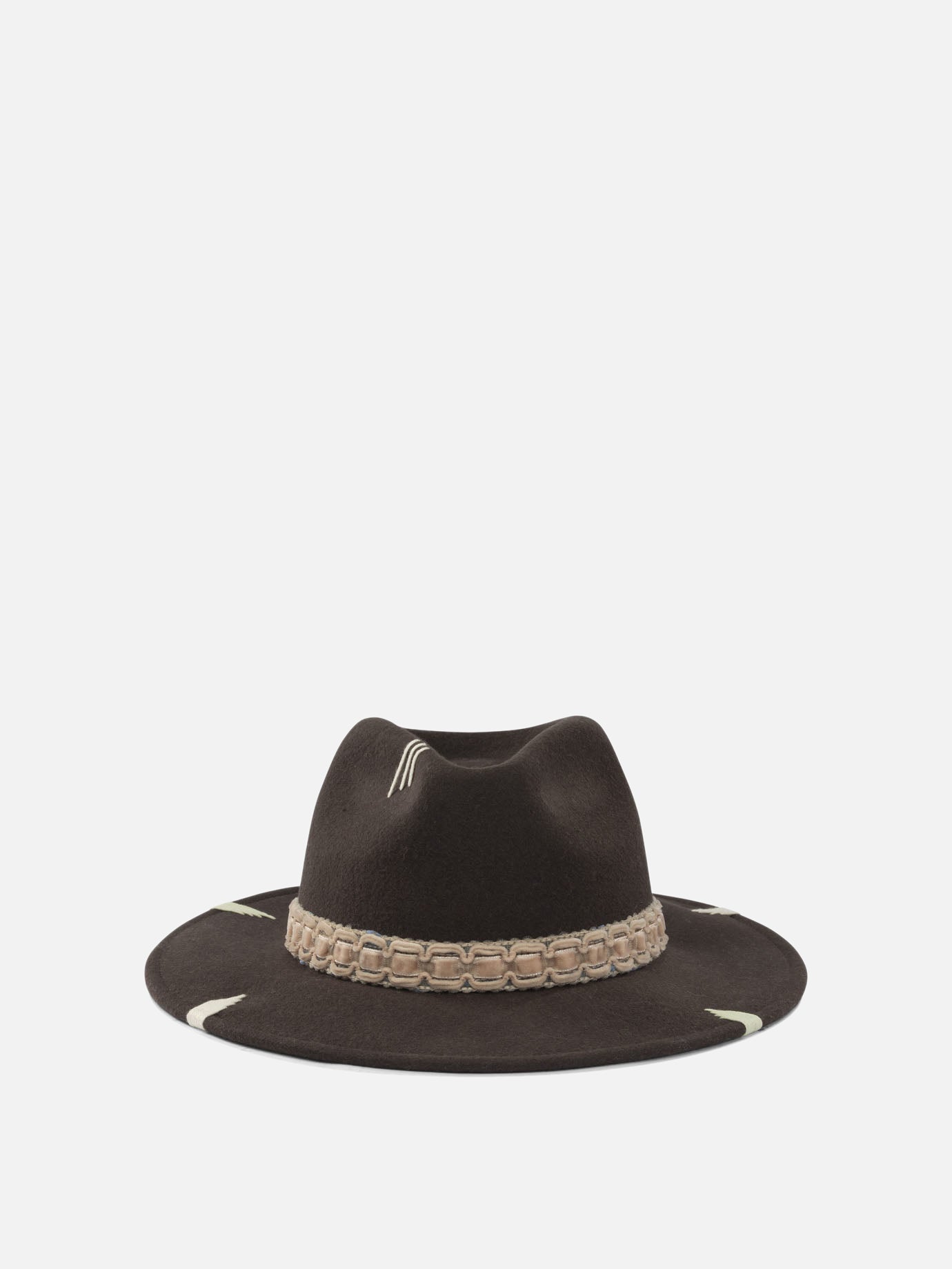 Classic hats 100% wool  Brown - The Hat Gang Women | PDP | VIETTI Online Store | thumbnail