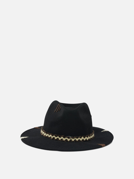 Cappelli classici 100% wool  Nero - The Hat Gang Donna | VIETTI Online Store 
