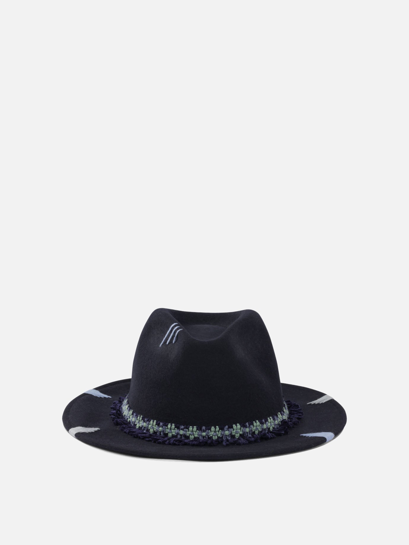 Cappelli classici 100% wool  Blu - The Hat Gang Donna | PDP | VIETTI Online Store | thumbnail
