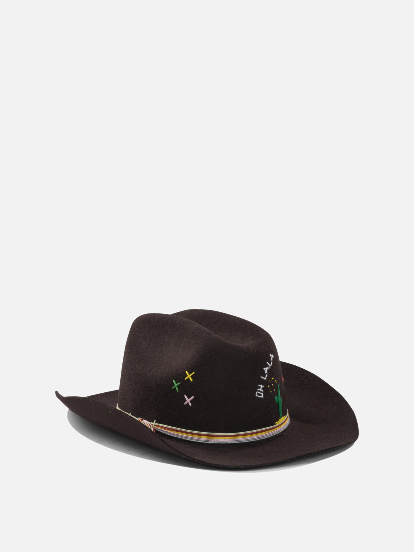 Cappelli classici 100% wool  Marrone - The Hat Gang Donna | PDP | VIETTI Online Store | thumbnail_2