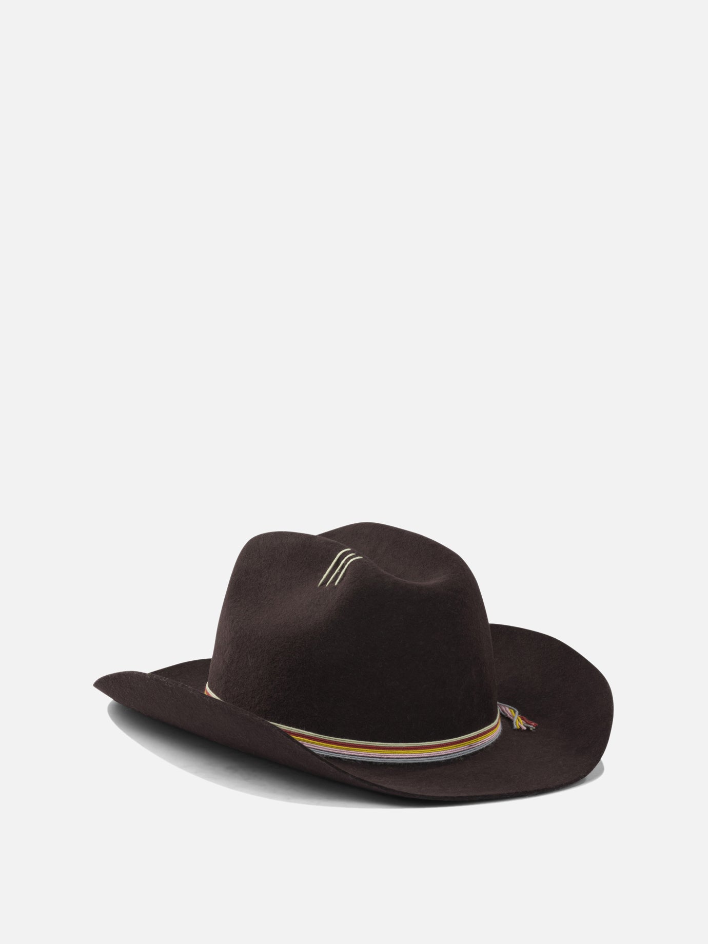 Cappelli classici 100% wool  Marrone - The Hat Gang Donna | PDP | VIETTI Online Store | thumbnail_3