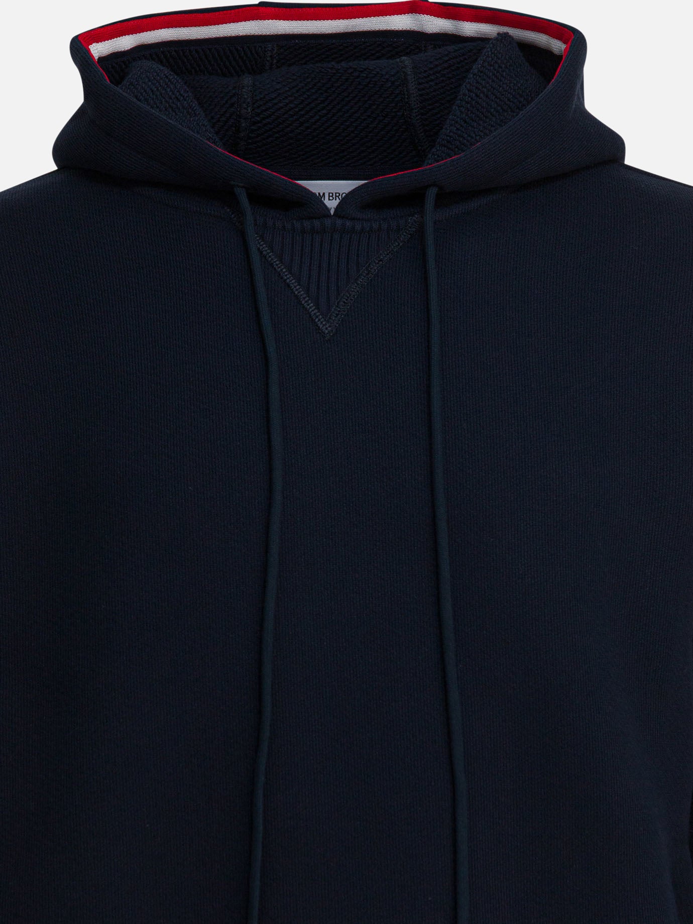Felpe con cappuccio Solid colour  Blu - Thom Browne Uomo | PDP | VIETTI Online Store | thumbnail_3