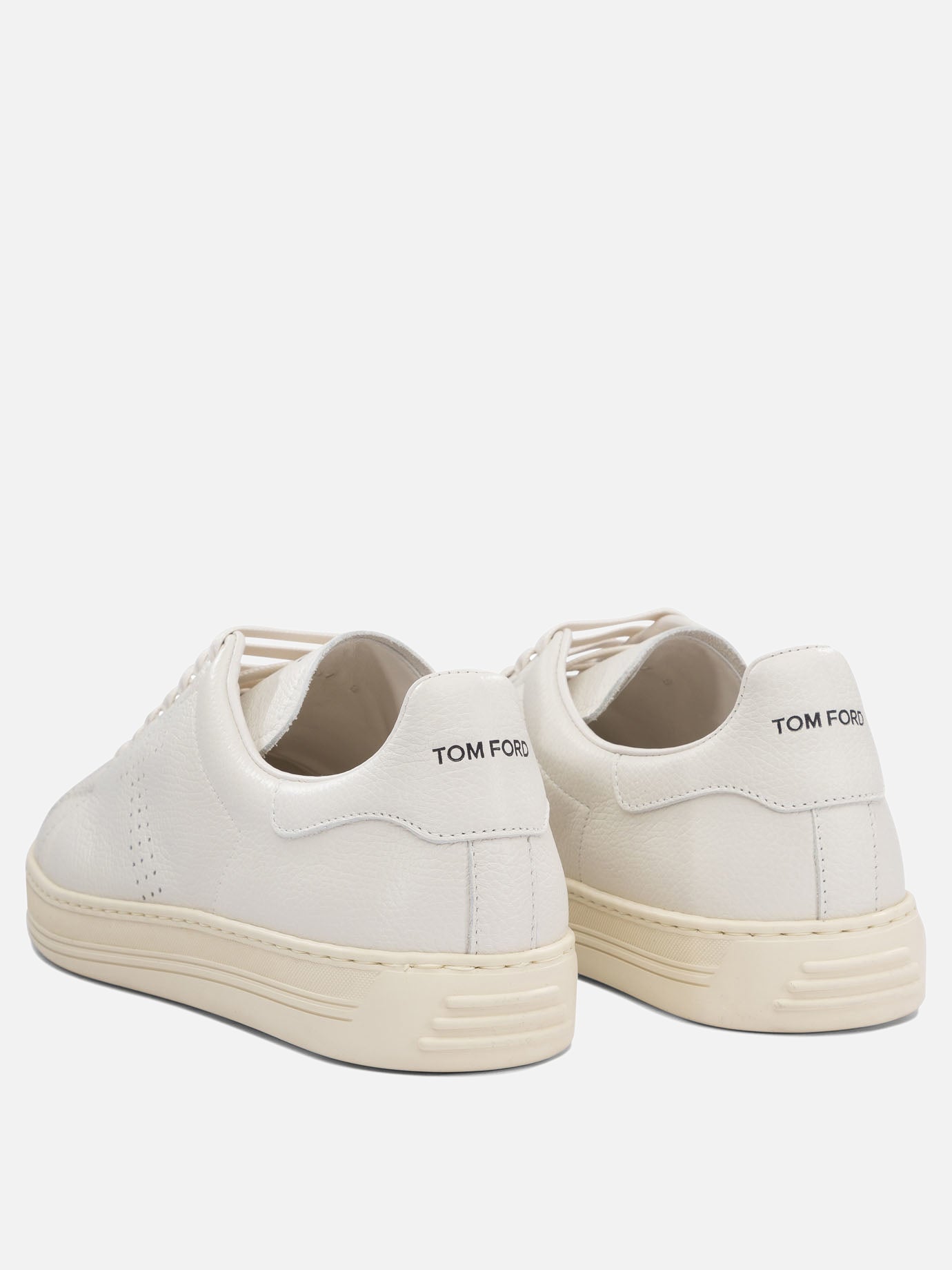 Sneaker basse 100% leather - 100% rubber  Bianco - Tom Ford Uomo | PDP | VIETTI Online Store | Zoom-Modal_4
