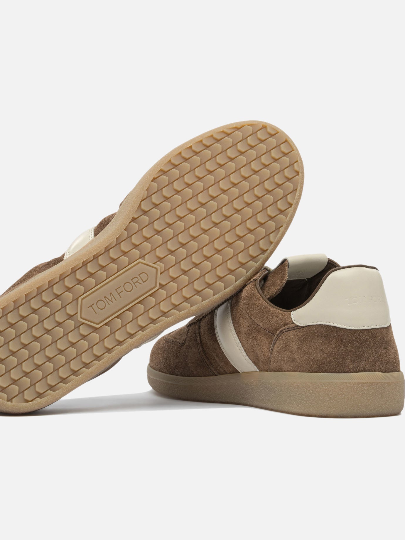 Sneaker basse 98% calf leather 2% cotton - 100% rubber  Marrone - Tom Ford Uomo | PDP | VIETTI Online Store | thumbnail_5