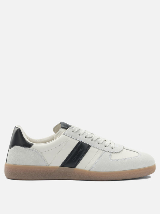 Sneaker basse 100% calfskin  Bianco - Tom Ford Uomo | PDP | VIETTI Online Store 
