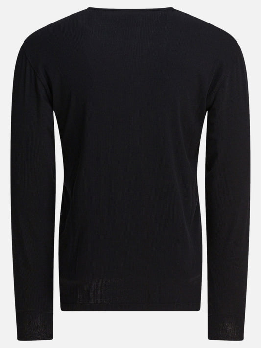 Crewneck t-shirts Solid colour  Black - Tom Ford Men | PLP | VIETTI Online Store | 2
