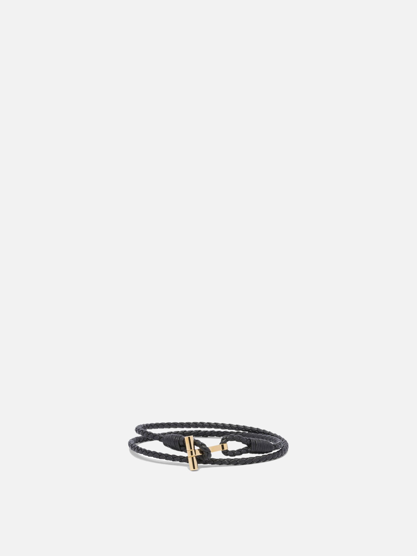 Bracciali 80% calf leather 20% brass  Marrone - Tom Ford Uomo | PDP | VIETTI Online Store | thumbnail