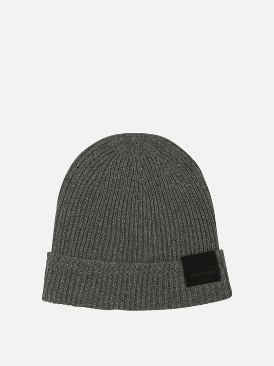 Beanies 100% cashmere  Grey - Tom Ford Men | PLP | VIETTI Online Store 
