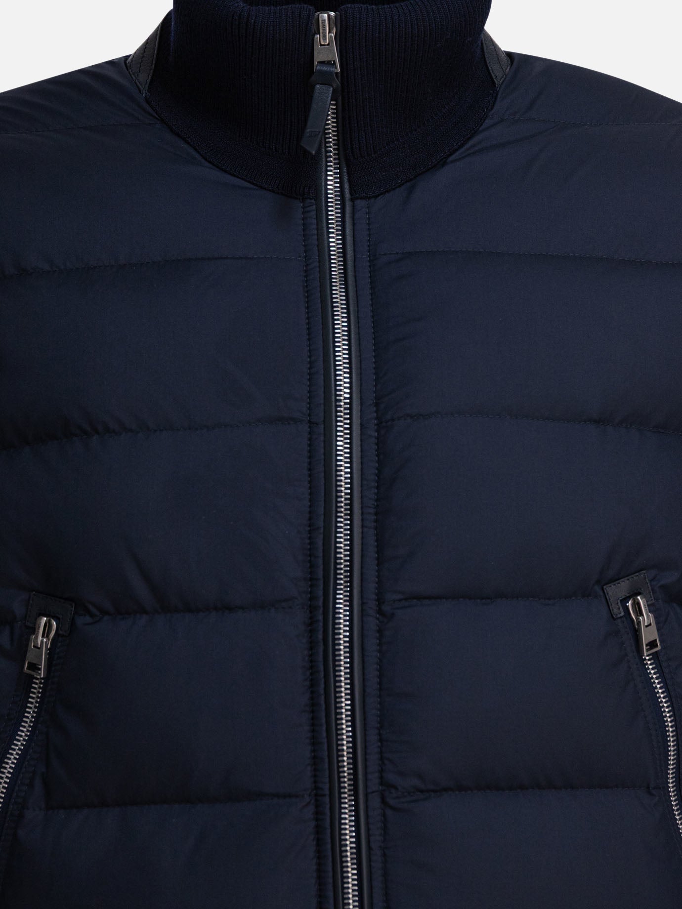 Down jackets Solid colour  Blue - Tom Ford Men | PDP | VIETTI Online Store | thumbnail_3