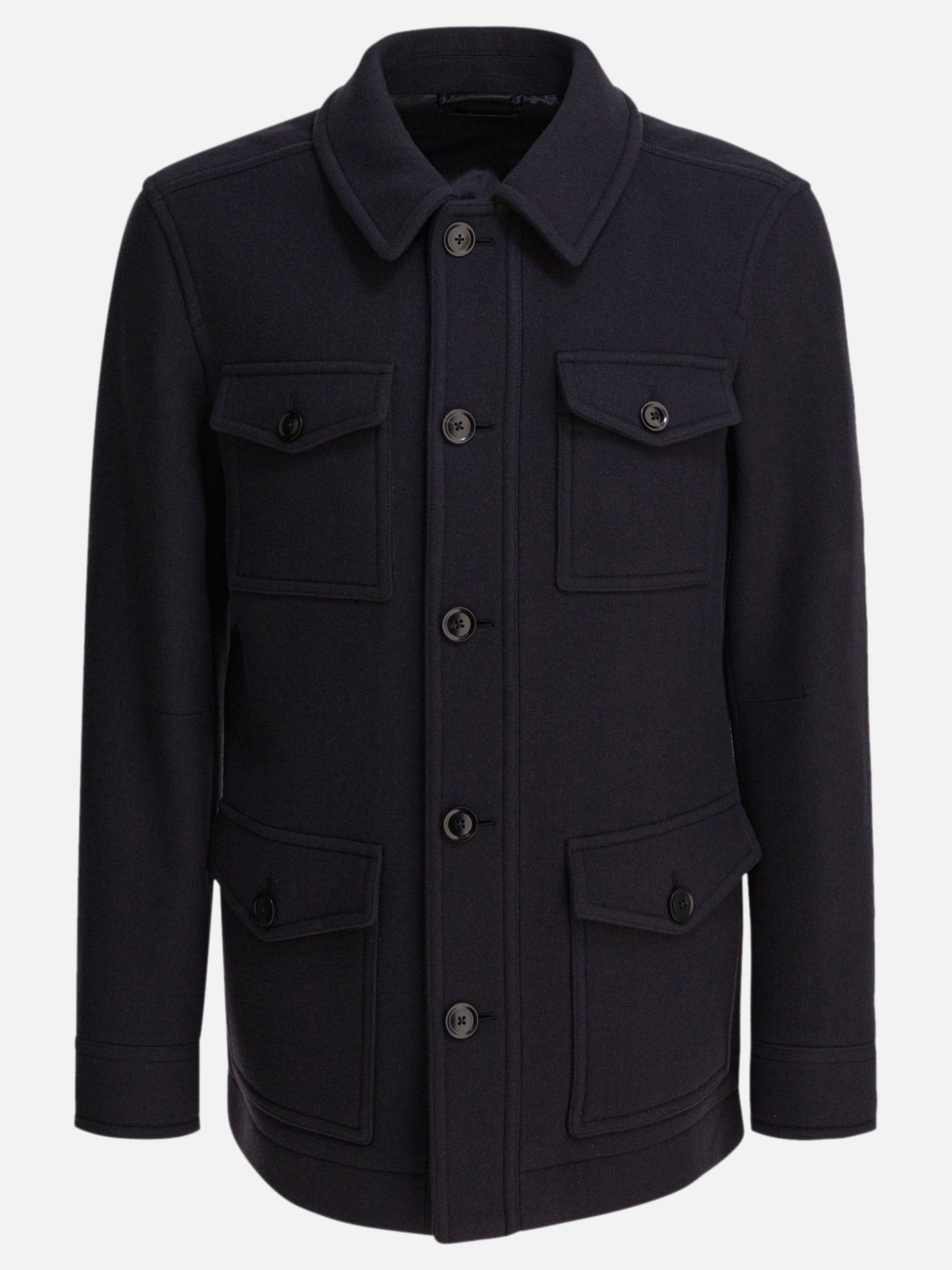 Short coats Tinta unita  Blue - Tom Ford Men | PDP | VIETTI Online Store | Zoom-Modal
