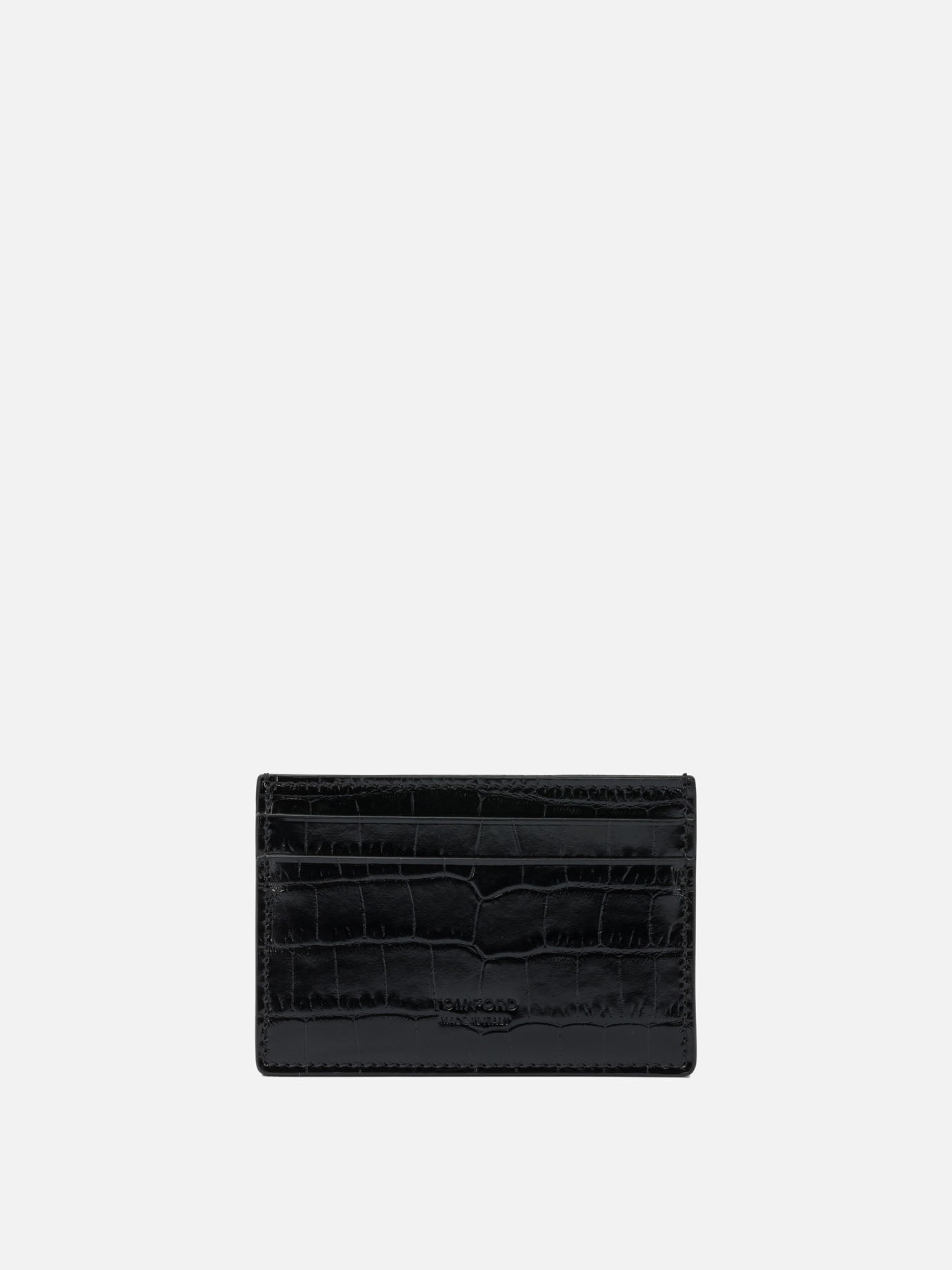 Card holders 100% calf leather  Black - Tom Ford Men | PDP | VIETTI Online Store | thumbnail