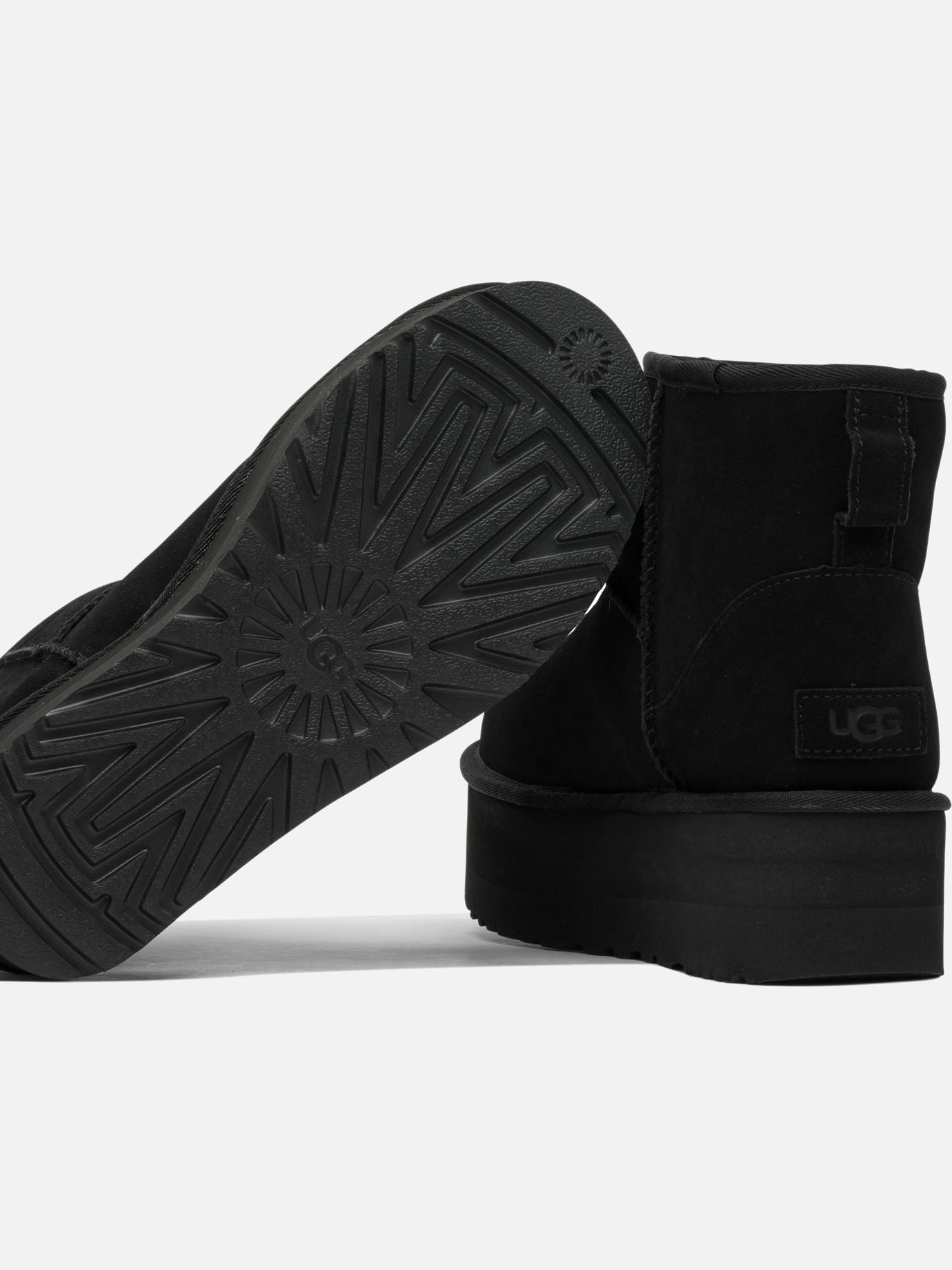 Pull-on boots 100% leather - 100% rubber  Black - Ugg Women | PDP | VIETTI Online Store | thumbnail_5
