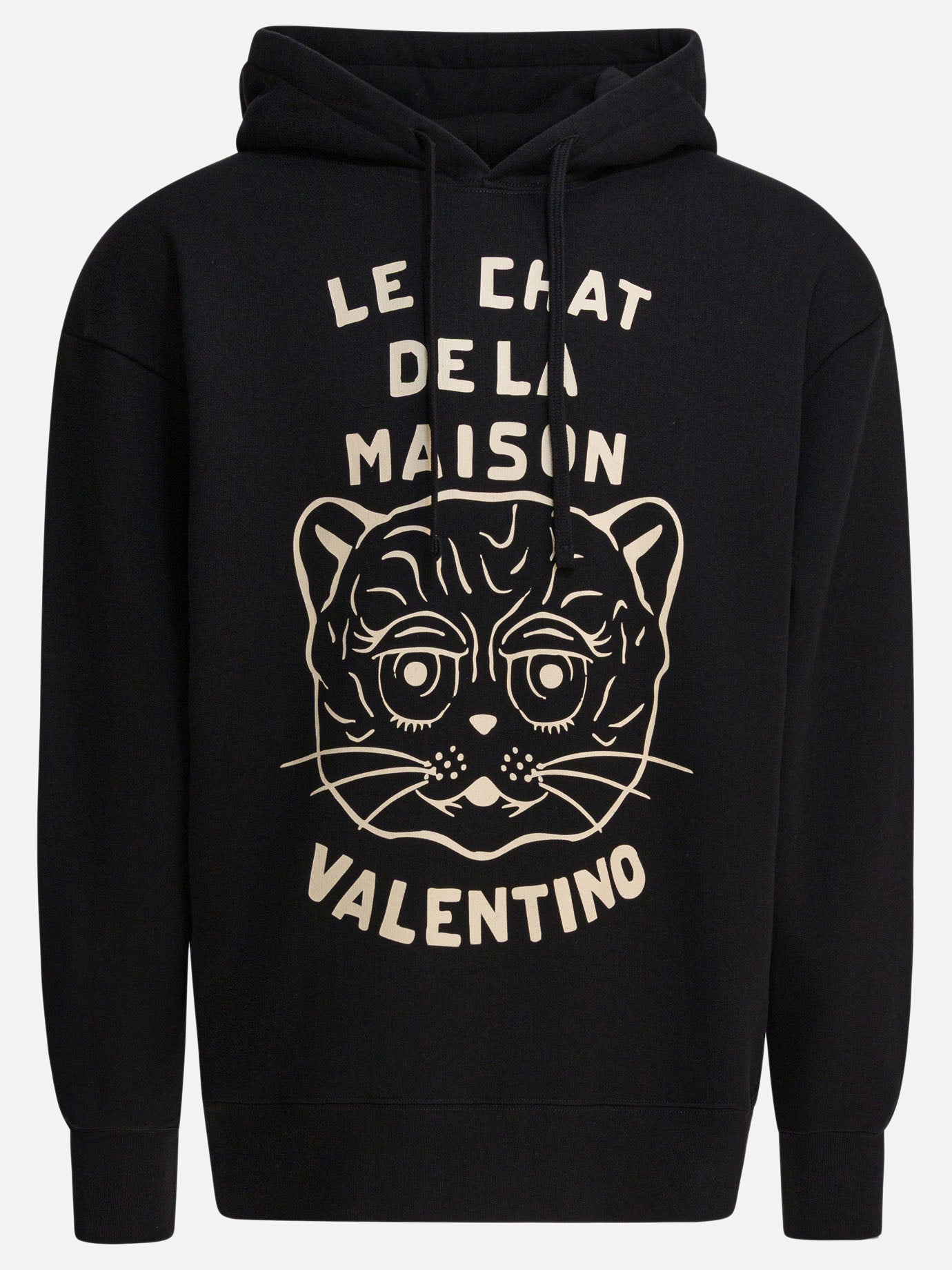 Hoodies Graphics  Black - Valentino Men | PDP | VIETTI Online Store | thumbnail