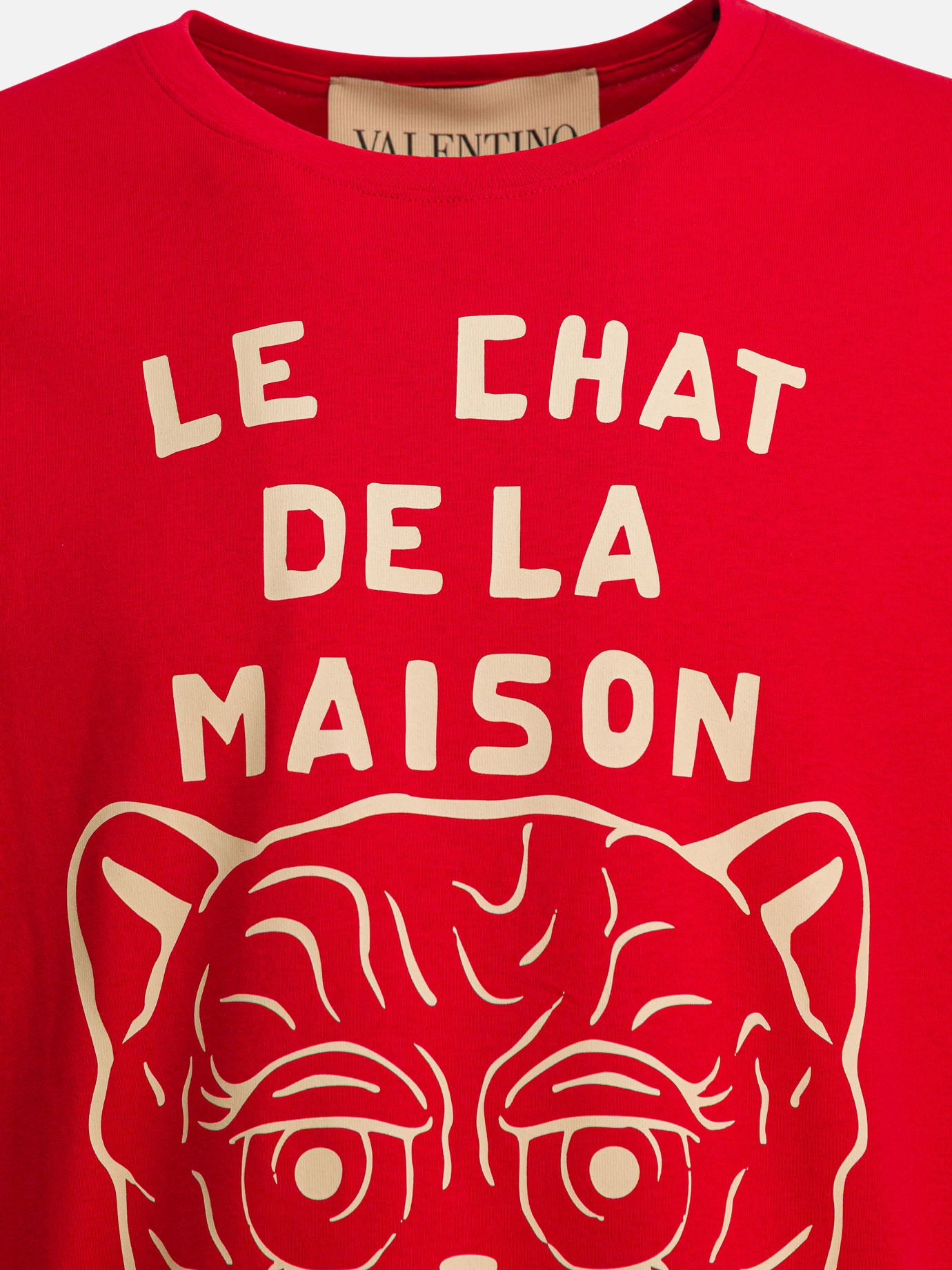 Crewneck t-shirts Graphics  Red - Valentino Men | PDP | VIETTI Online Store | Zoom-Modal_3
