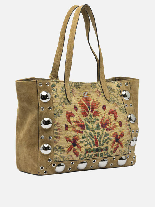 Borse grandi Embroidered  Beige - Valentino Garavani Donna | PLP | VIETTI Online Store | 2
