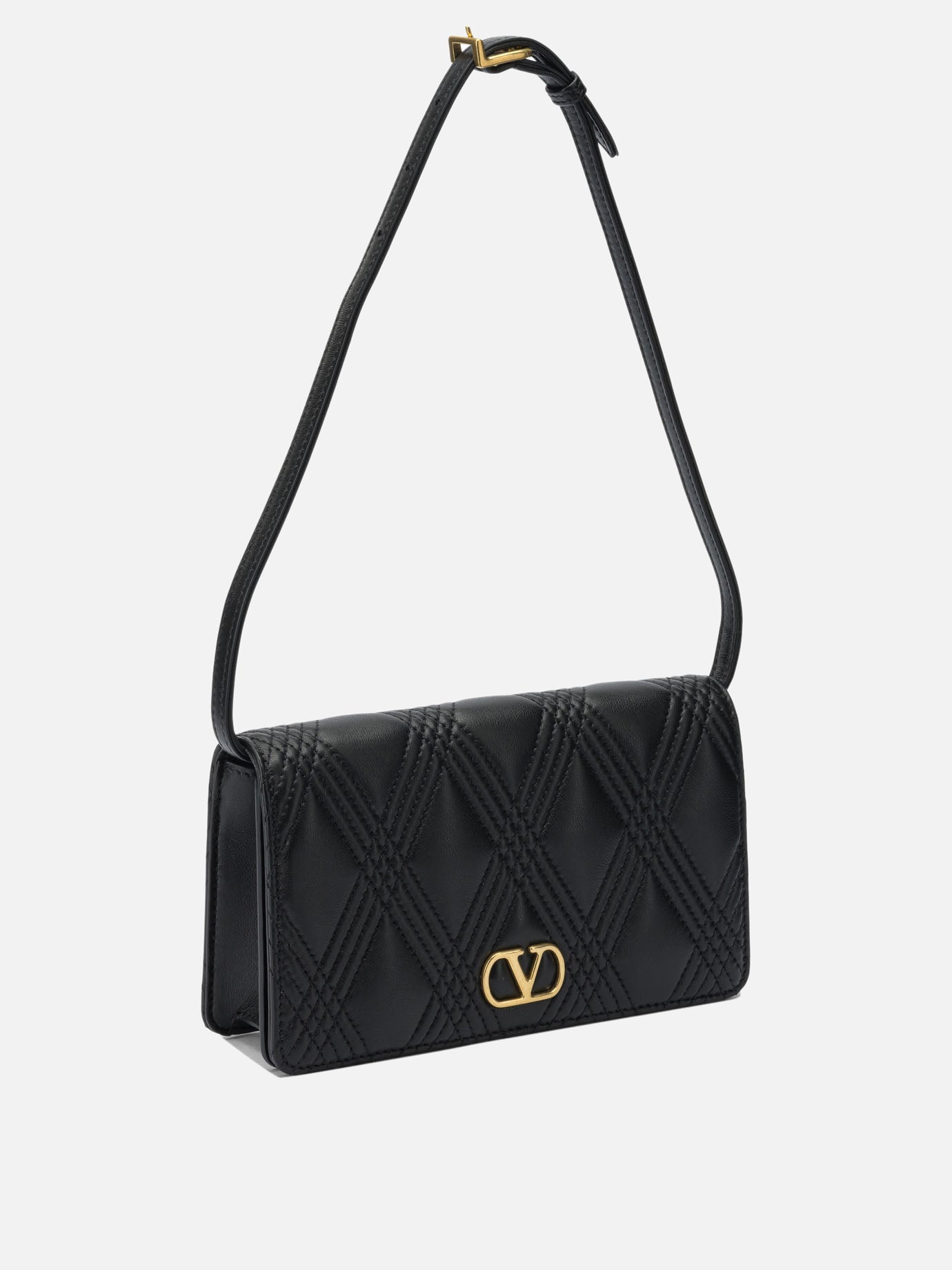 Small bags 100% leather  Black - Valentino Garavani Women | PDP | VIETTI Online Store | thumbnail_2