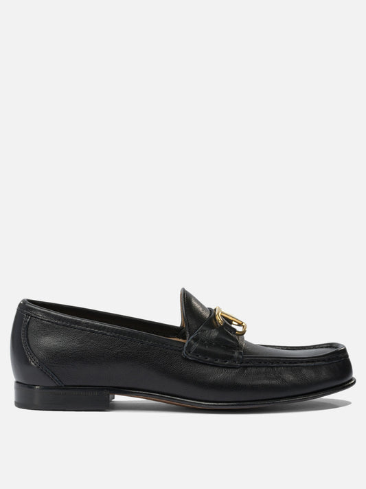 Loafers 100% leather - 100% leather  Black - Valentino Garavani Women | PLP | VIETTI Online Store 
