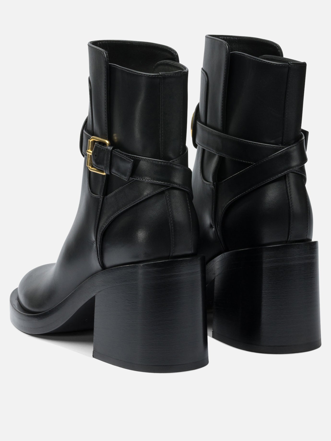 Stivaletti pull-on 100% leather - 100% leather  Nero - Valentino Garavani Donna | PDP | VIETTI Online Store | Zoom-Modal_4
