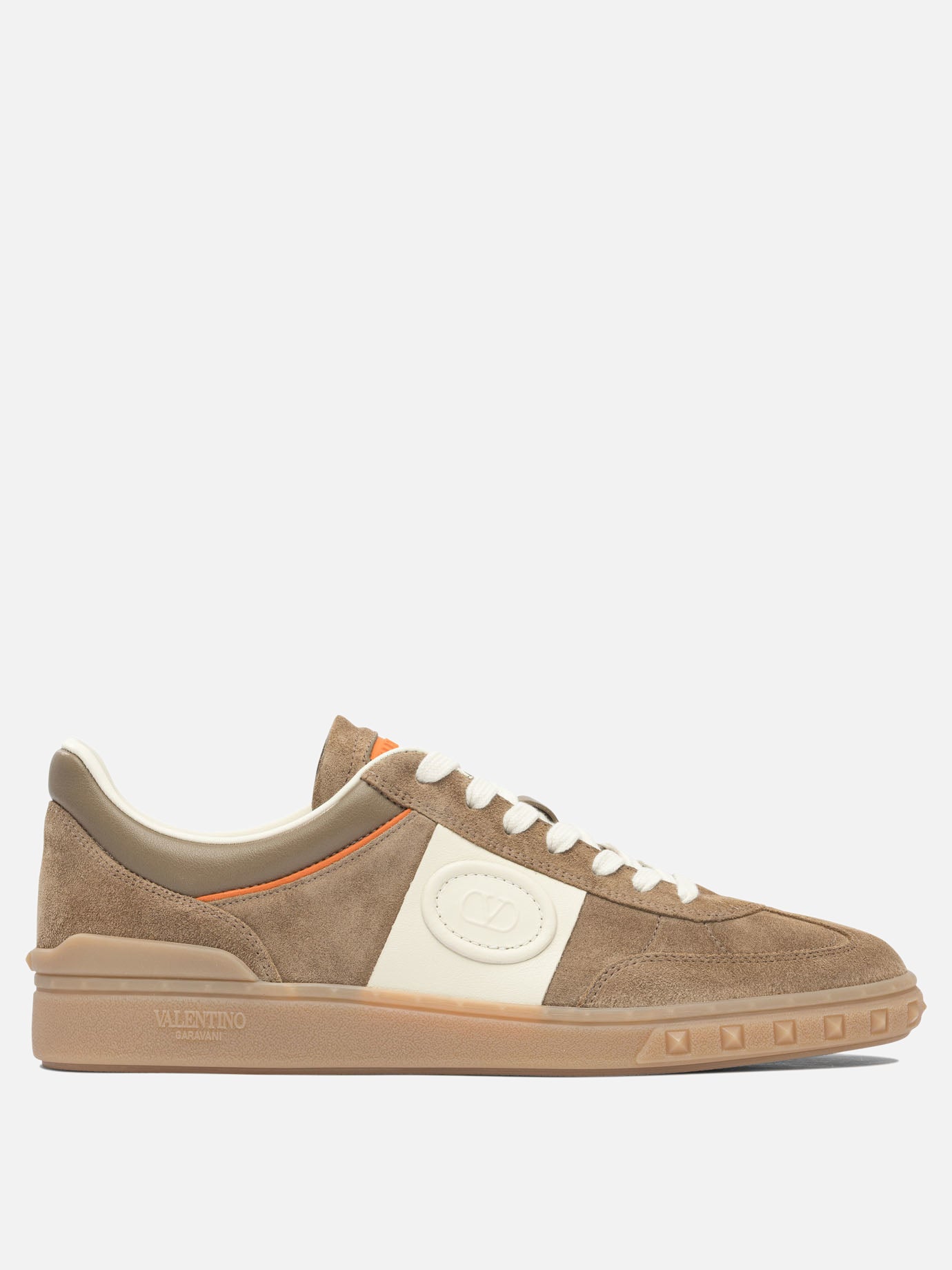 Low top sneakers 100% leather - 100% rubber  Beige - Valentino Garavani Men | PDP | VIETTI Online Store | Zoom-Modal
