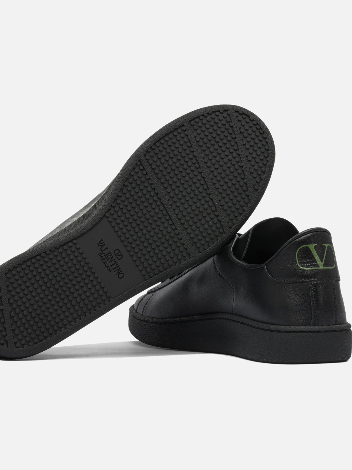 Low top sneakers 100% leather - 100% rubber  Black - Valentino Garavani Men | PDP | VIETTI Online Store | thumbnail_5