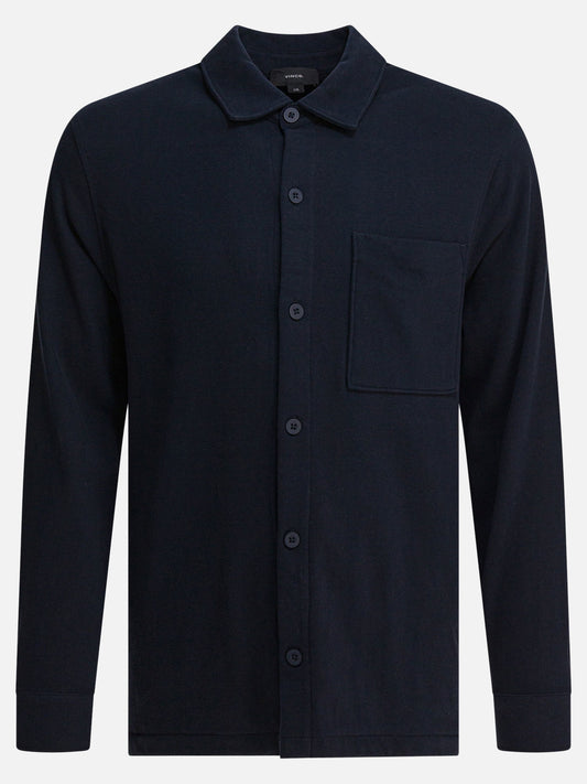 Giacche overshirt Solid colour  Blu - Vince Uomo | PDP | VIETTI Online Store 
