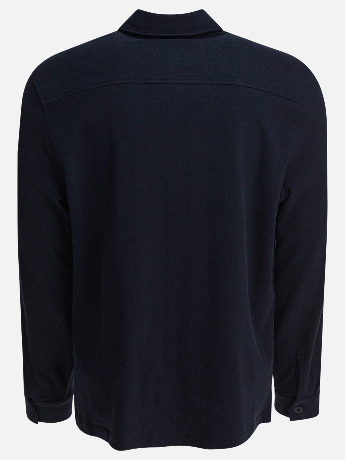 Giacche overshirt Solid colour  Blu - Vince Uomo | PDP | VIETTI Online Store | Zoom-Modal_2
