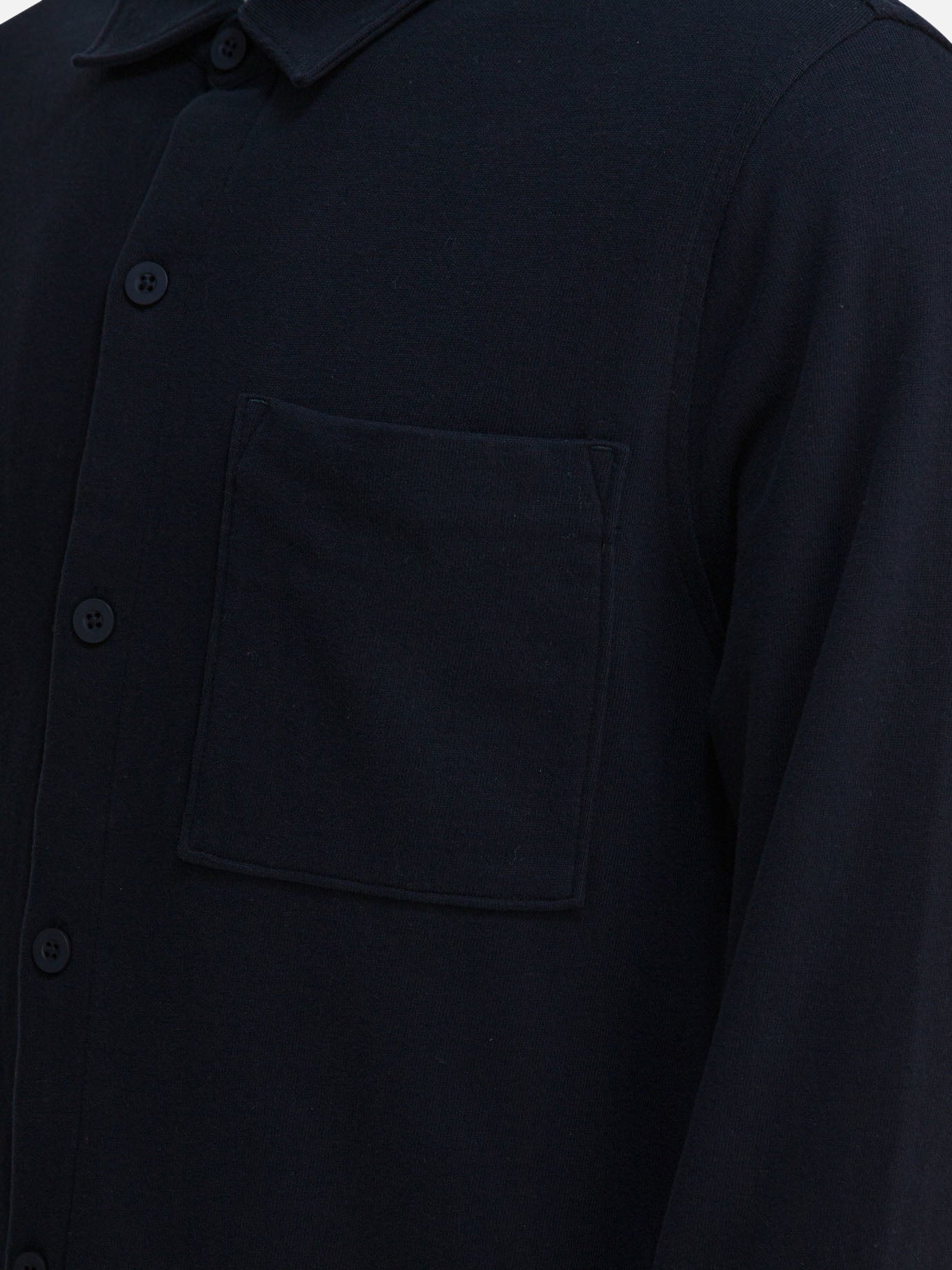 Giacche overshirt Solid colour  Blu - Vince Uomo | PDP | VIETTI Online Store | Zoom-Modal_4
