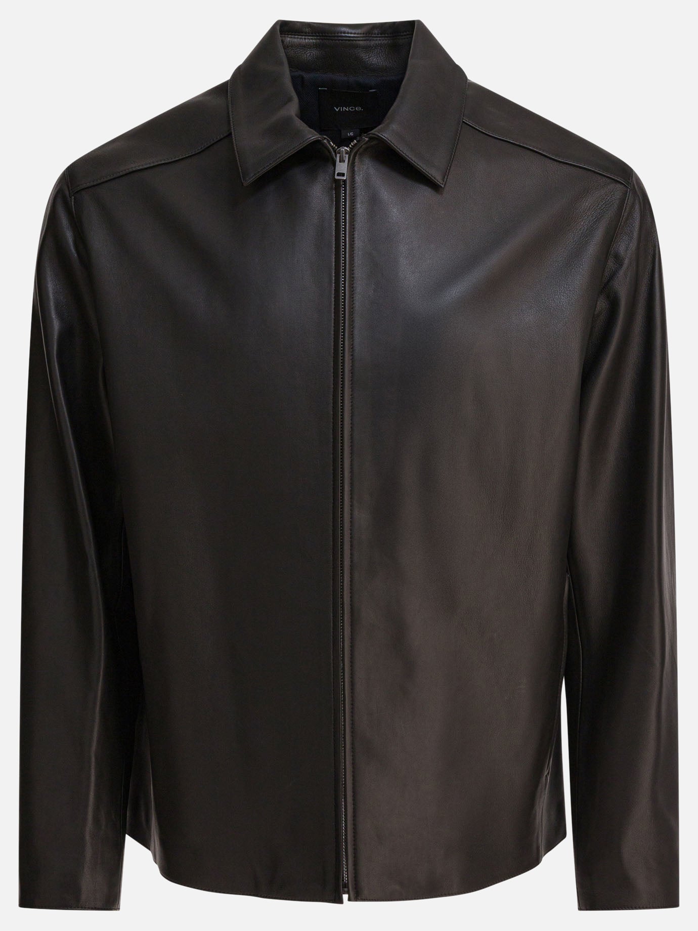 Giacche in pelle Solid colour  Nero - Vince Uomo | PDP | VIETTI Online Store | thumbnail