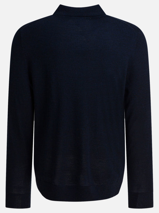 Polo con bottoni Solid colour  Blu - Vince Uomo | PLP | VIETTI Online Store | 2
