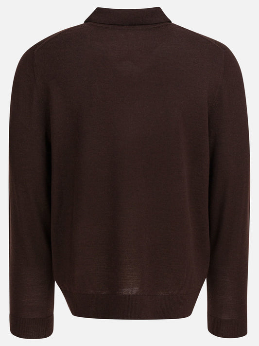 Polo shirts with buttons Solid colour  Bordeaux - Vince Men | PDP | VIETTI Online Store | 2
