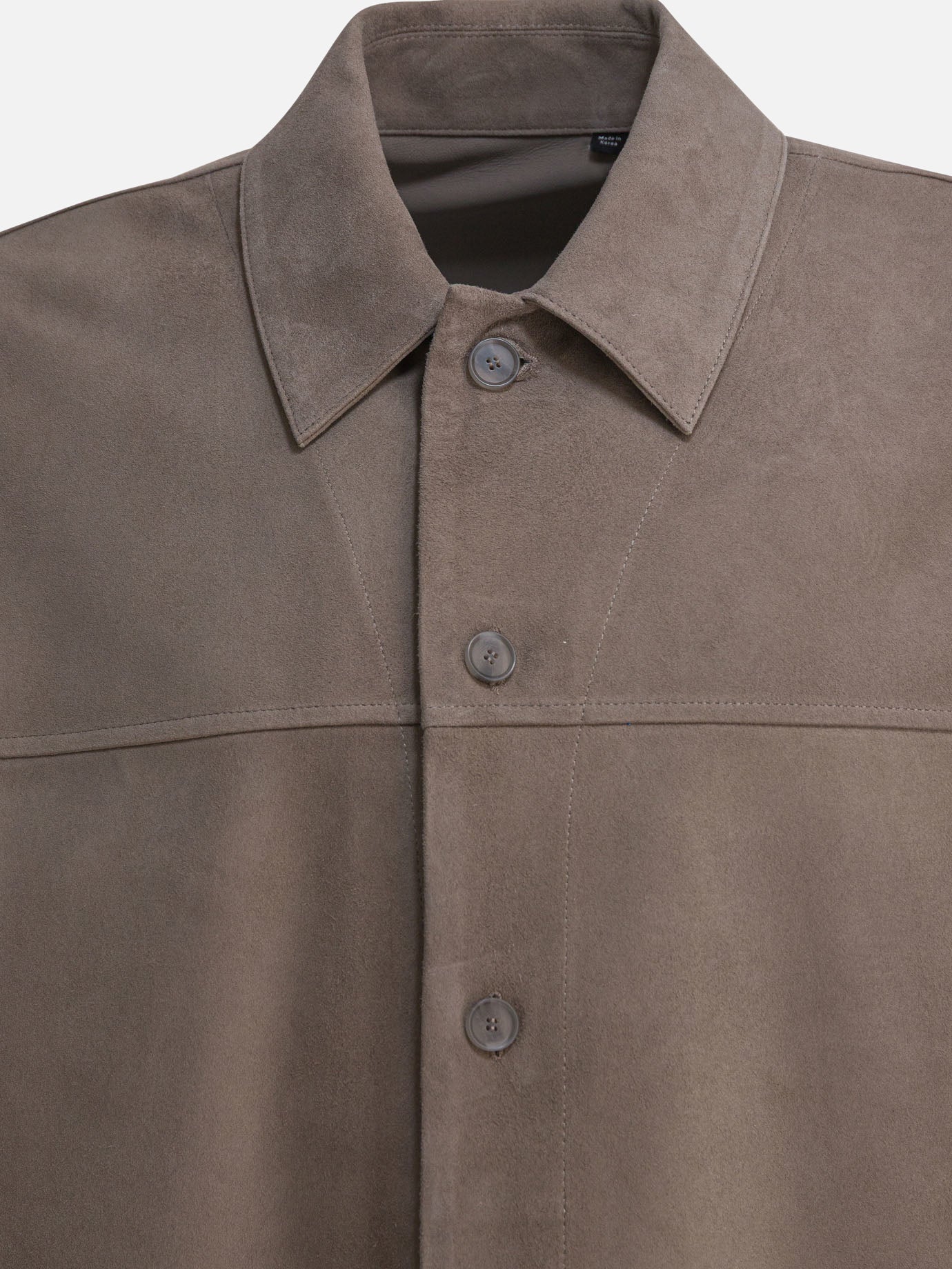 Giacche in pelle Solid colour  Grigio - Vince Uomo | PDP | VIETTI Online Store | thumbnail_3