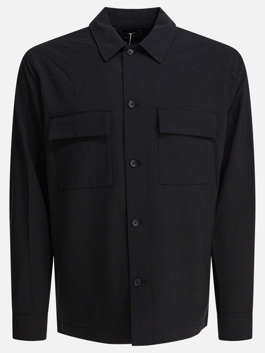 Giacche overshirt Solid colour  Nero - Vince Uomo | PDP | VIETTI Online Store 
