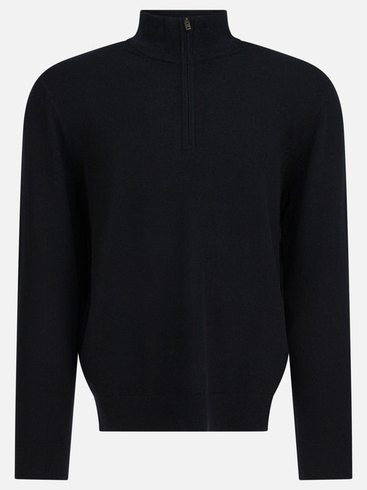 Half zip sweaters Solid colour  Black - Vince Men | PLP | VIETTI Online Store 
