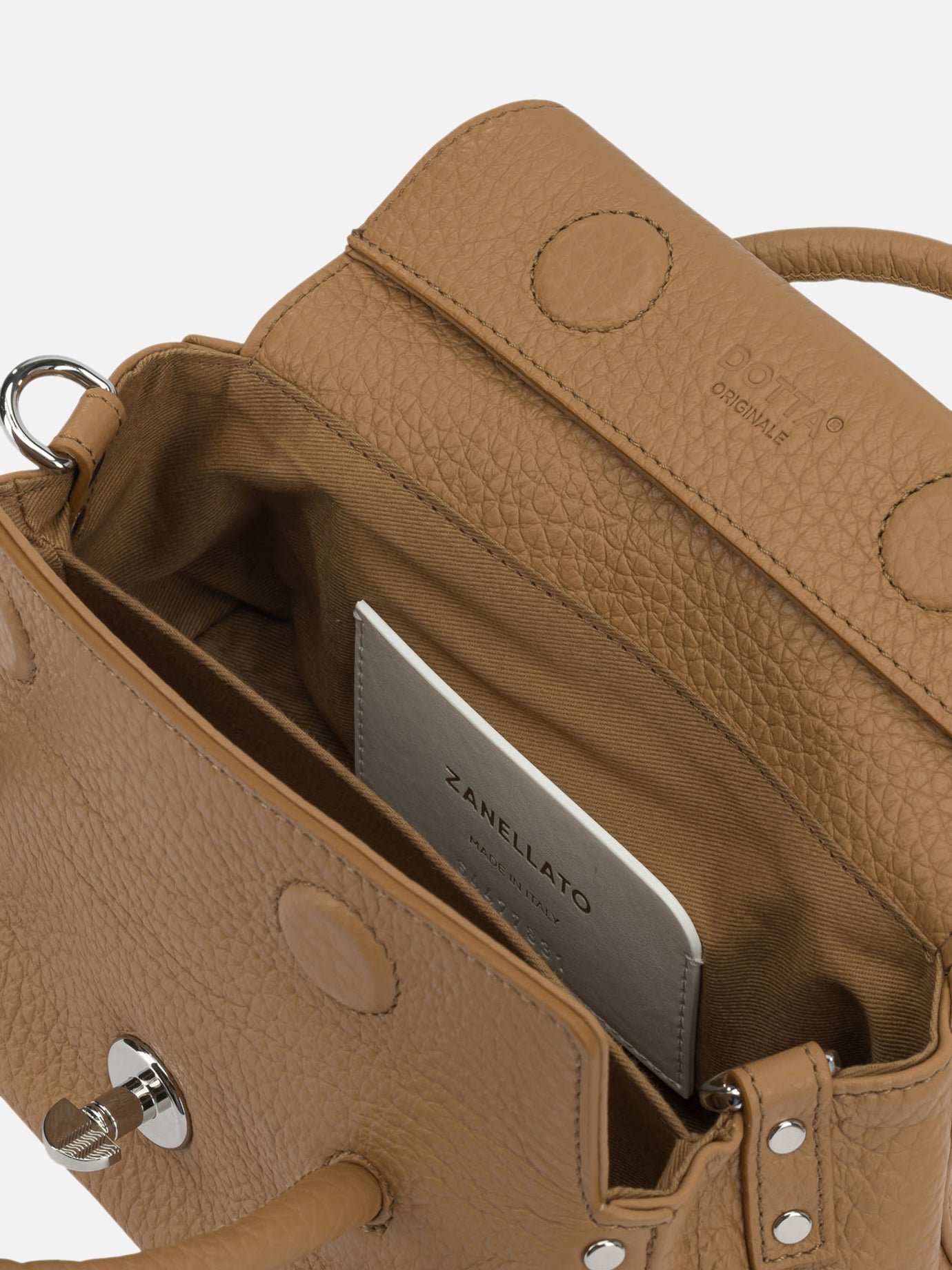 Borse medie 100% leather  Marrone - Zanellato Donna | PDP | VIETTI Online Store | thumbnail_5