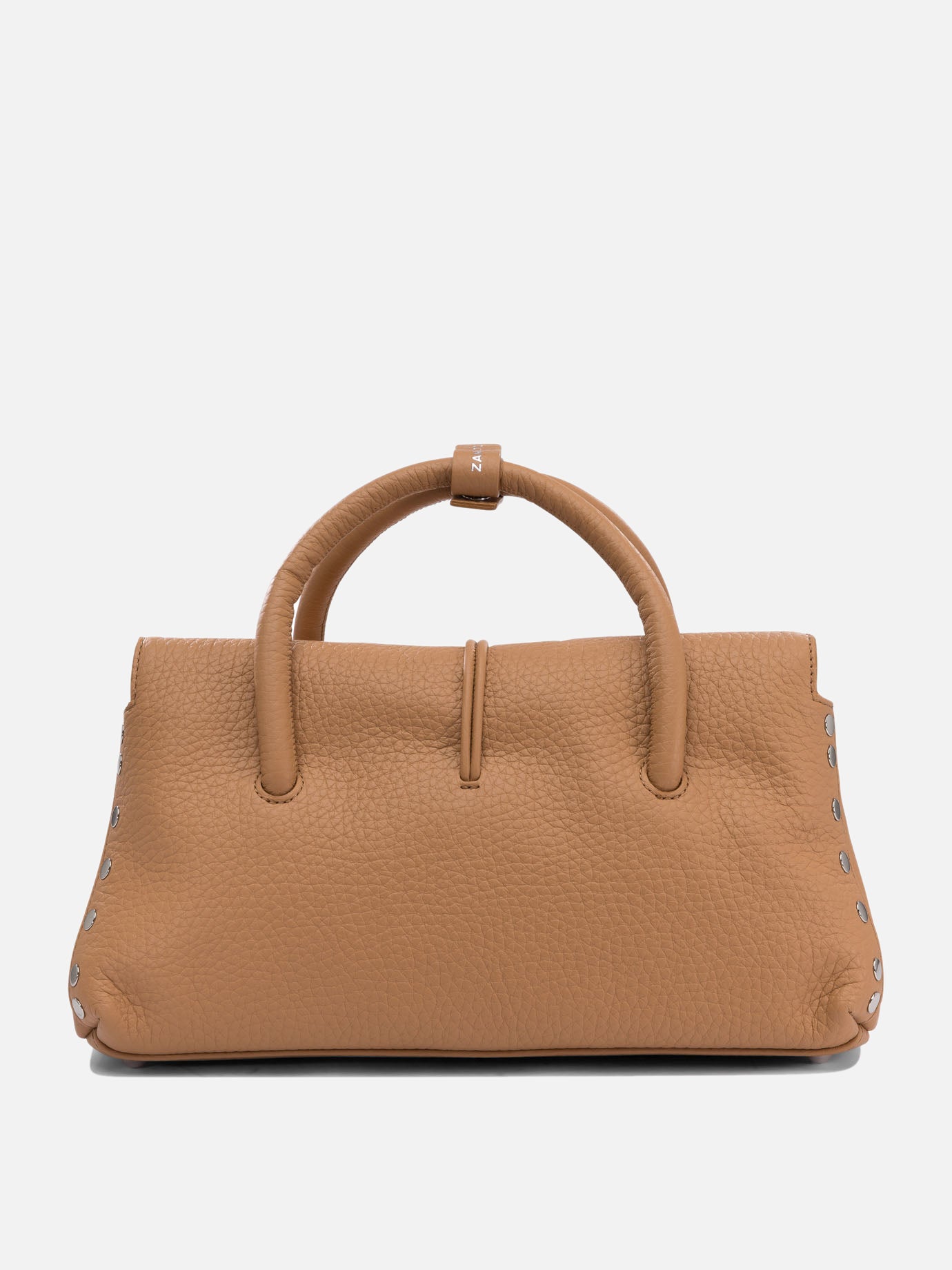 Medium bags 100% cow leather - 100% cotton  Brown - Zanellato Women | PDP | VIETTI Online Store | thumbnail_3