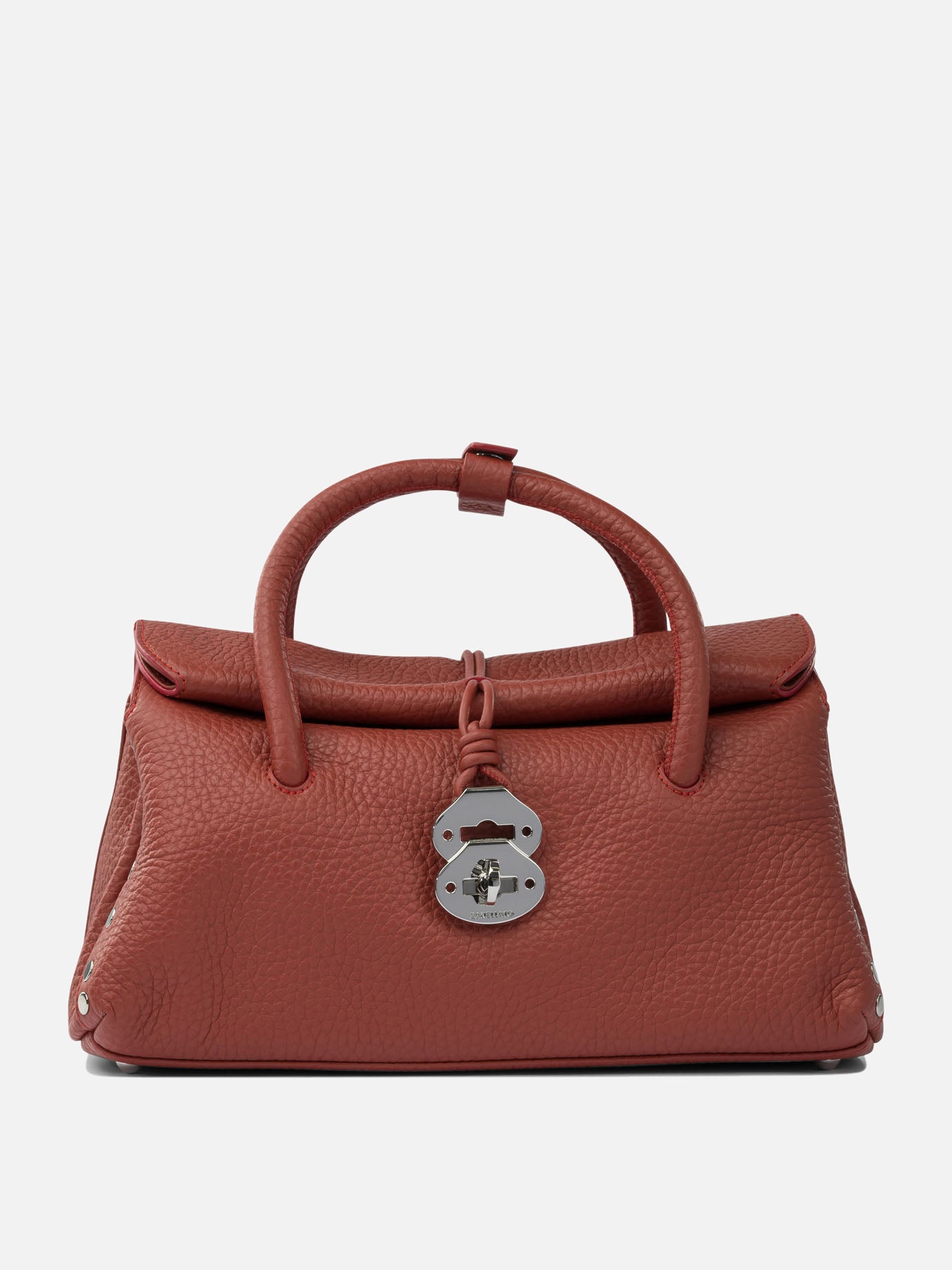 Medium bags 100% cow leather - 100% cotton  Red - Zanellato Women | PDP | VIETTI Online Store | thumbnail