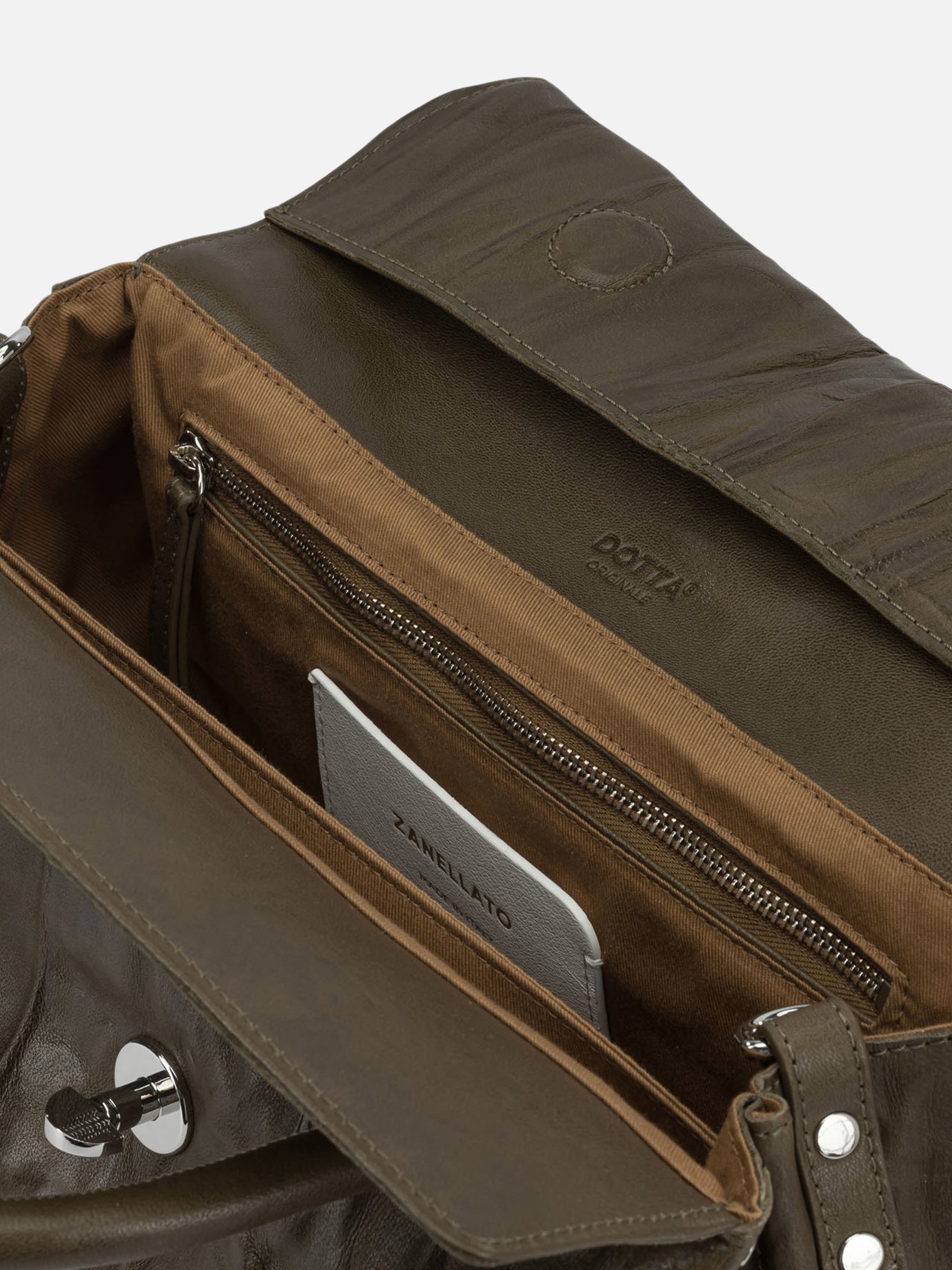 Borse medie 100% leather  Verde - Zanellato Donna | PDP | VIETTI Online Store | thumbnail_5