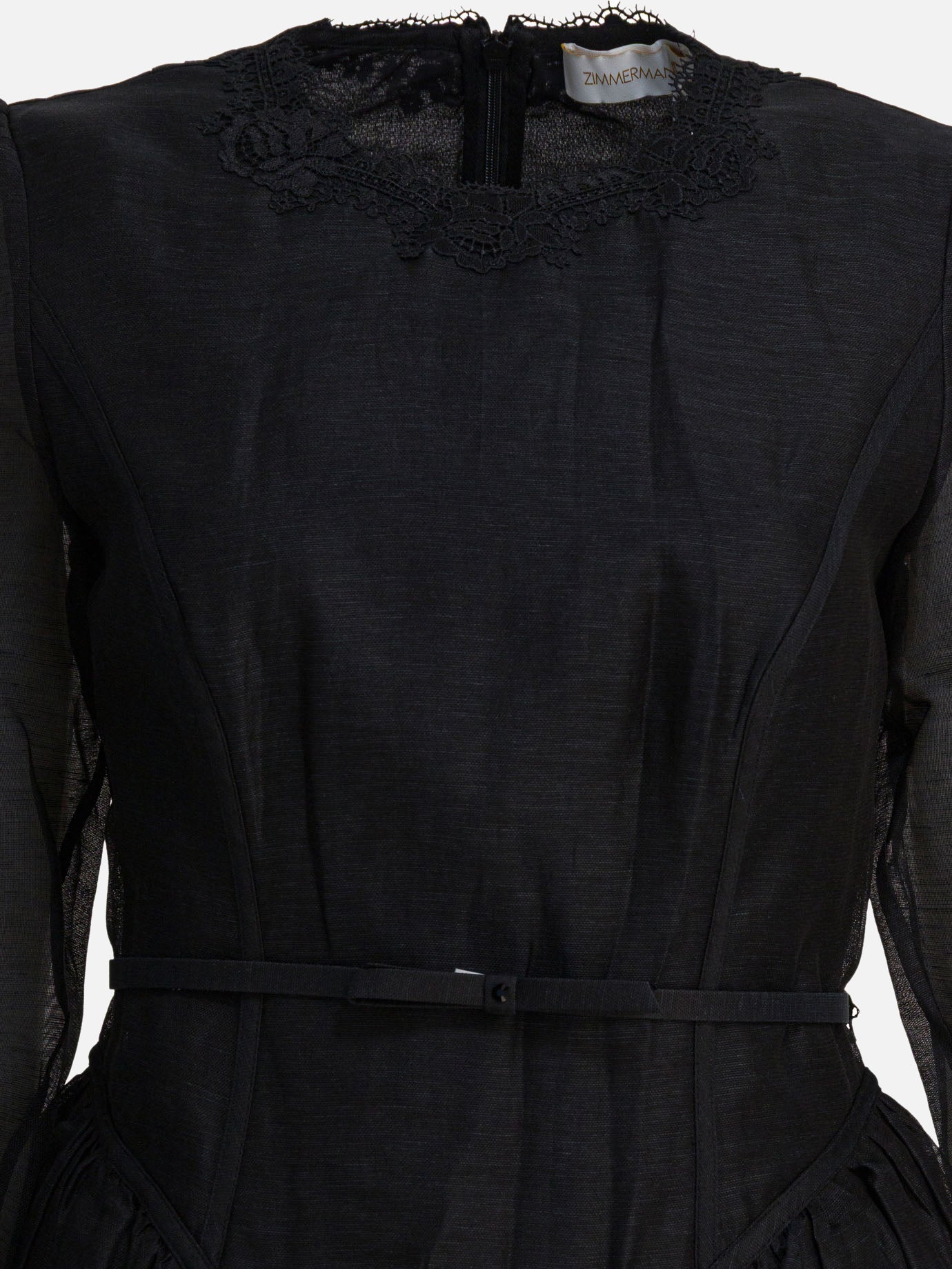 Abiti corti Solid colour  Nero - Zimmermann Donna | PDP | VIETTI Online Store | thumbnail_3