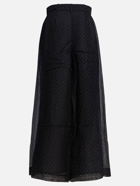 Leisure trousers Polka dots  Black - Zimmermann Women | PDP | VIETTI Online Store | 2
